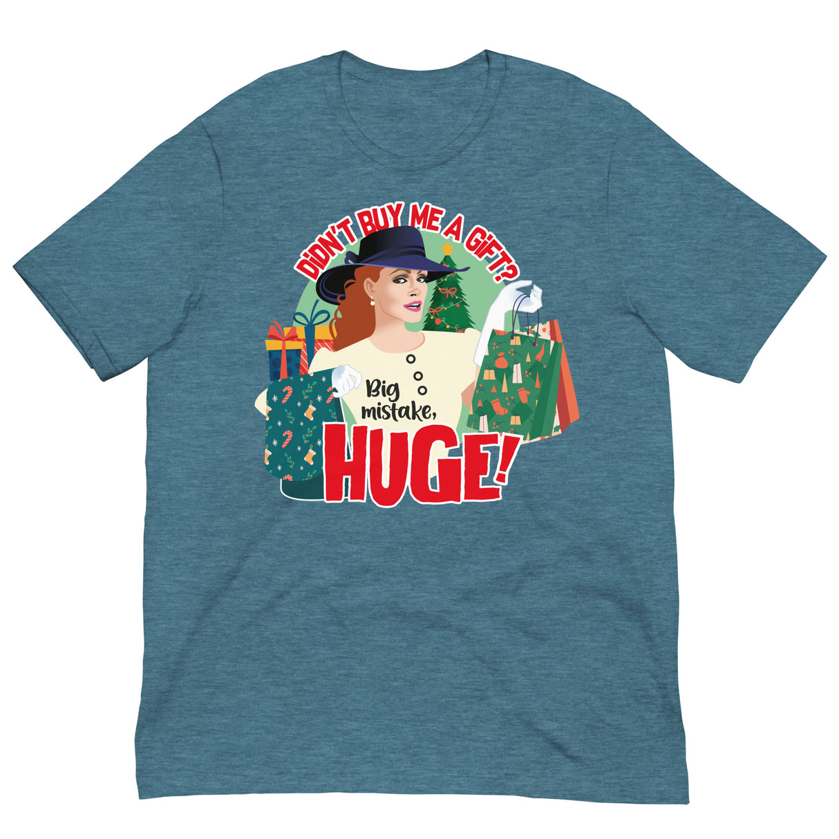 No Gift? Big Mistake-Christmas T-Shirts-Swish Embassy