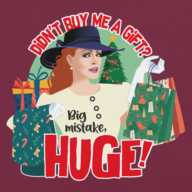 No Gift? Big Mistake-Christmas T-Shirts-Swish Embassy