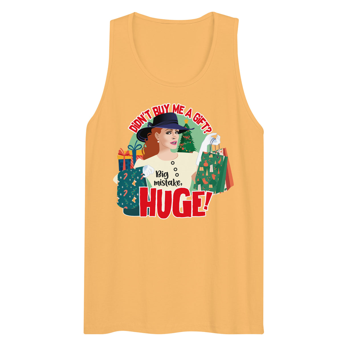 No Gift? Big Mistake (Tank top)-Tank Top-Swish Embassy
