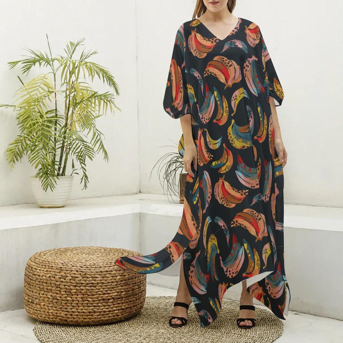 Nocturnal Banana (Kaftan)-Kaftan-Swish Embassy