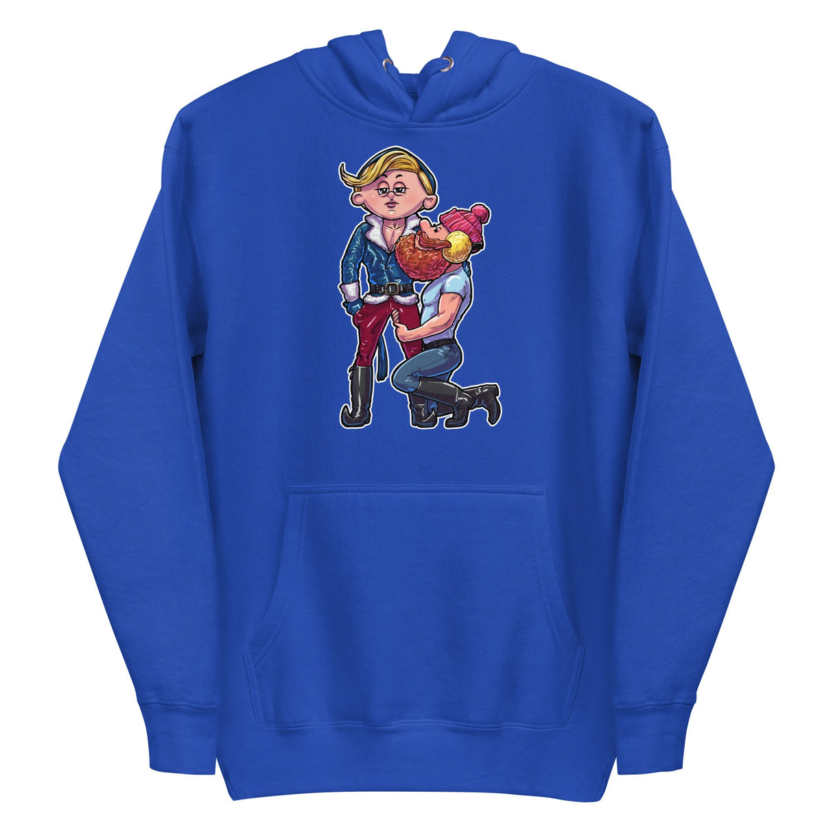 North Pole's Top Elf (Hoodie)-Christmas Hoodies-Swish Embassy