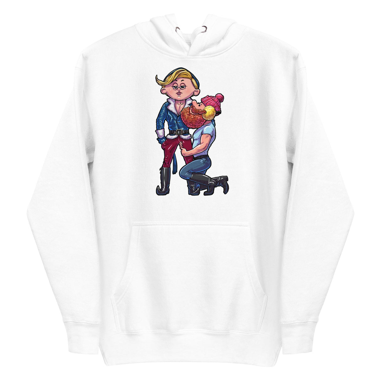 North Pole's Top Elf (Hoodie)-Hoodie-Swish Embassy