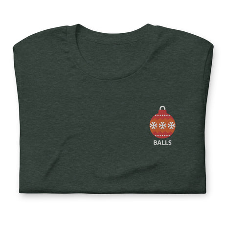 Ornaments (Balls)-Christmas T-Shirts-Swish Embassy