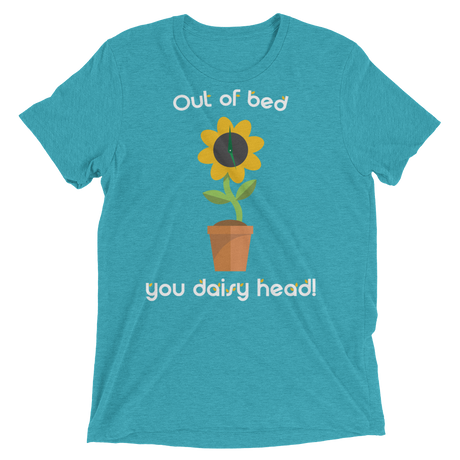 Out of bed you daisy head (Triblend)-Triblend T-Shirt-Swish Embassy