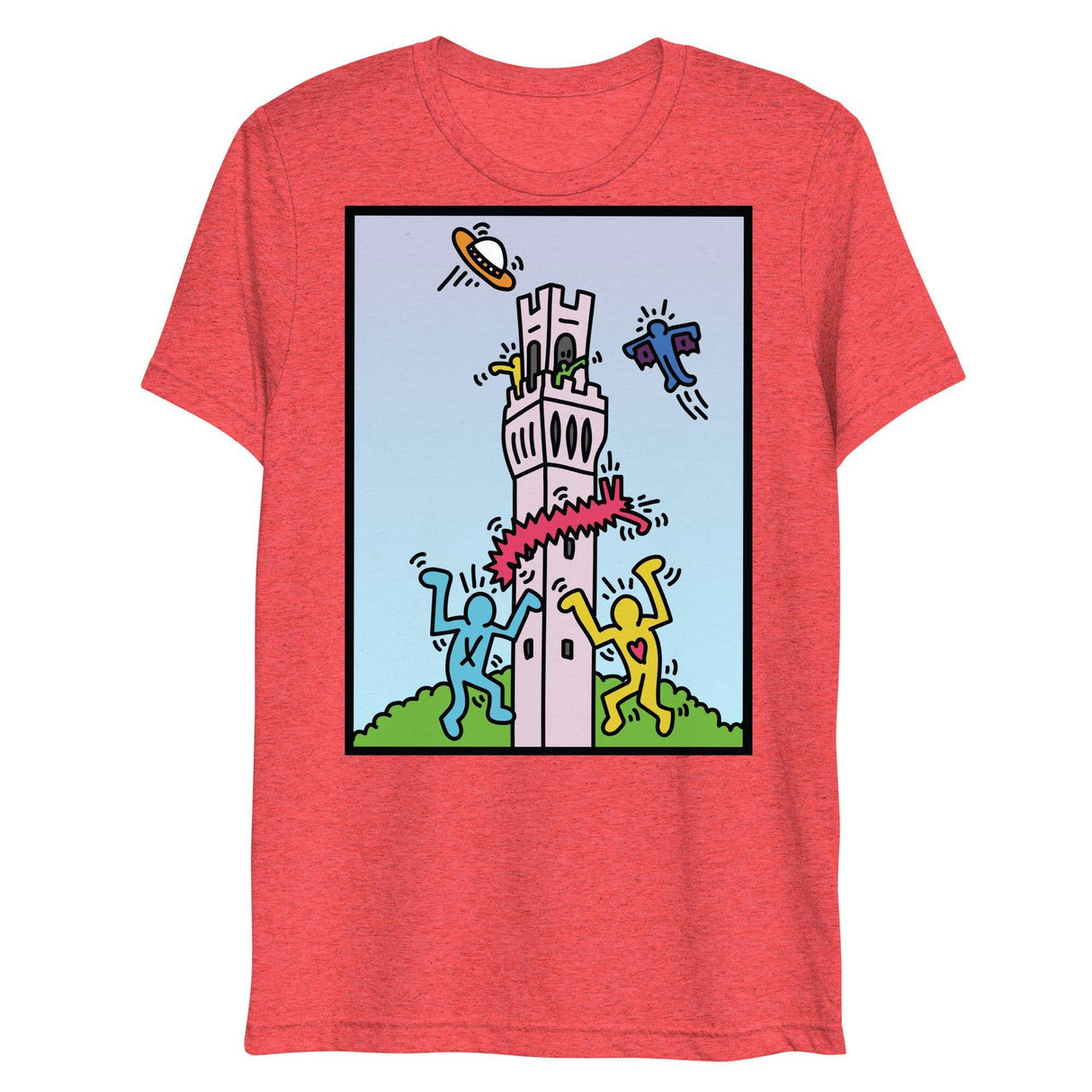 PTown Monument (Triblend)-Triblend T-Shirt-Swish Embassy