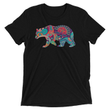 Paisley Bear (Triblend)-Triblend T-Shirt-Swish Embassy