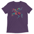 Paisley Pegacorn (Triblend)-Triblend T-Shirt-Swish Embassy