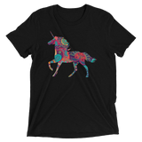 Paisley Unicorn (Triblend)-Triblend T-Shirt-Swish Embassy