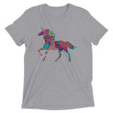 Paisley Unicorn (Triblend)-Triblend T-Shirt-Swish Embassy