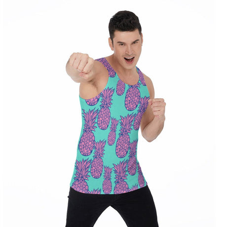 Pineapple Princess (Allover Tank Top)-Allover Tank Top-Swish Embassy