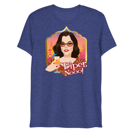 Piper, Nooo! (Triblend)-Triblend T-Shirt-Swish Embassy