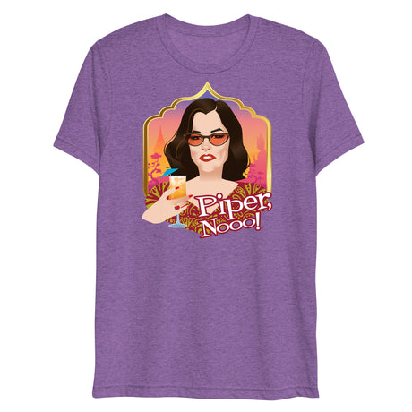 Piper, Nooo! (Triblend)-Triblend T-Shirt-Swish Embassy