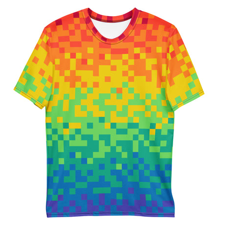 Pixel Perfect Pride (Allover T-Shirt)-T-Shirts-Swish Embassy