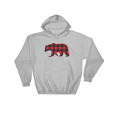 Plaid Bear (Hoodie)-Hoodie-Swish Embassy