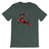 Plaid Reindeer-T-Shirts-Swish Embassy