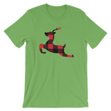 Plaid Reindeer-T-Shirts-Swish Embassy