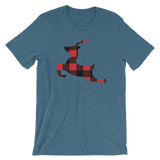 Plaid Reindeer-T-Shirts-Swish Embassy