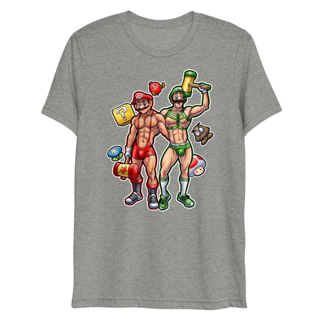 Plumber Butt (Triblend)-Triblend T-Shirt-Swish Embassy