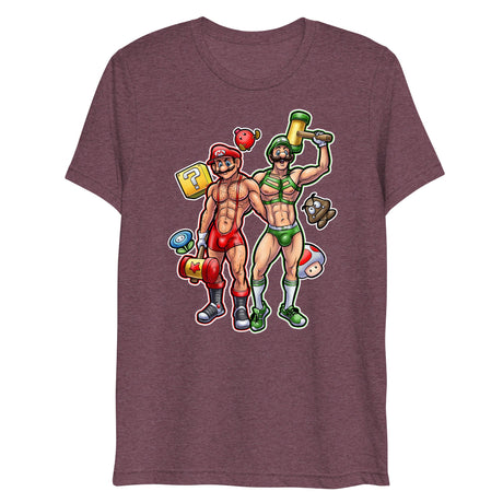 Plumber Butt (Triblend)-Triblend T-Shirt-Swish Embassy