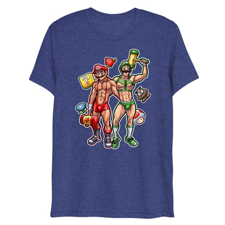 Plumber Butt (Triblend)-Triblend T-Shirt-Swish Embassy