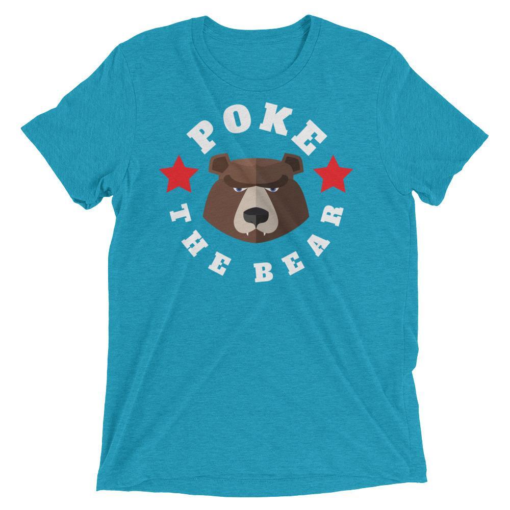 Poke the Bear (Triblend)-Triblend T-Shirt-Swish Embassy