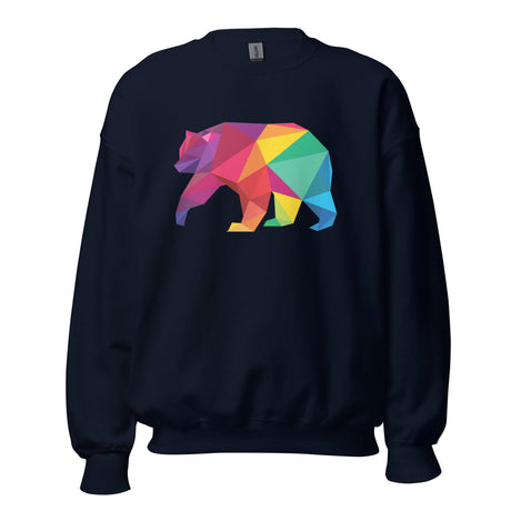 Polygon Bear (Sweatshirt)-Sweatshirt-Swish Embassy