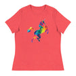 Polygon Unicorn (Women's Relaxed T-Shirt)-Women's T-Shirts-Swish Embassy