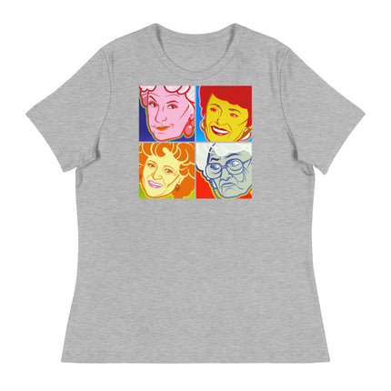 Pop Art Girls (Women's Relaxed T-Shirt)-Women's T-Shirts-Swish Embassy