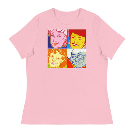 Pop Art Girls (Women's Relaxed T-Shirt)-Women's T-Shirts-Swish Embassy