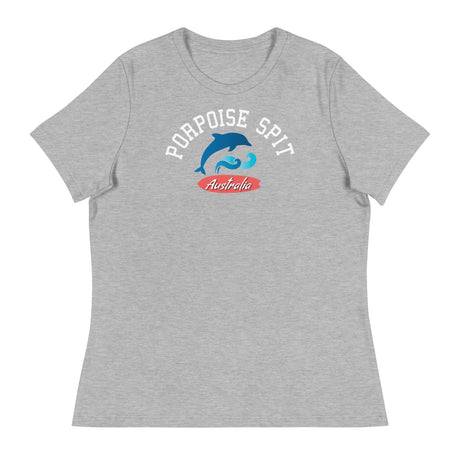 Porpoise Spit (Women's Relaxed T-Shirt)-Women's T-Shirts-Swish Embassy