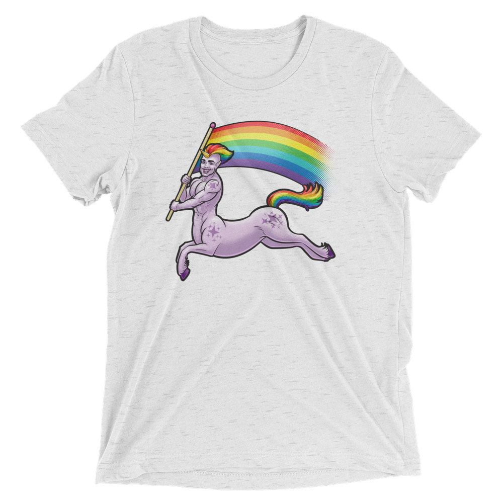 Pride Centaur (Triblend)-Triblend T-Shirt-Swish Embassy