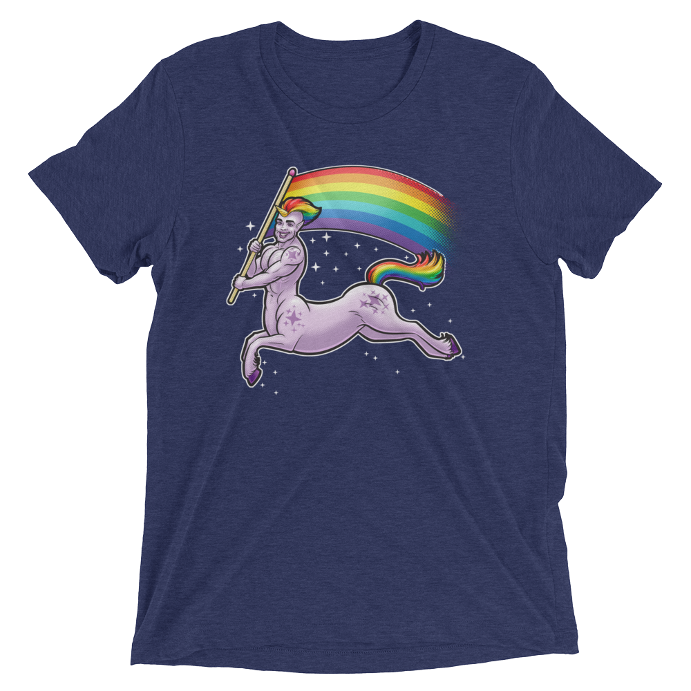 Pride Centaur (Triblend)-Triblend T-Shirt-Swish Embassy