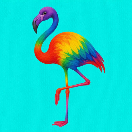 Pride Flamingo-T-Shirts-Swish Embassy