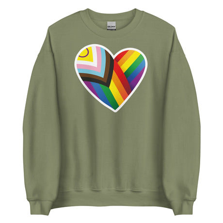 Pride Heart (Sweatshirt)-Sweatshirt-Swish Embassy