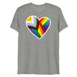 Pride Heart (Triblend)-Triblend T-Shirt-Swish Embassy