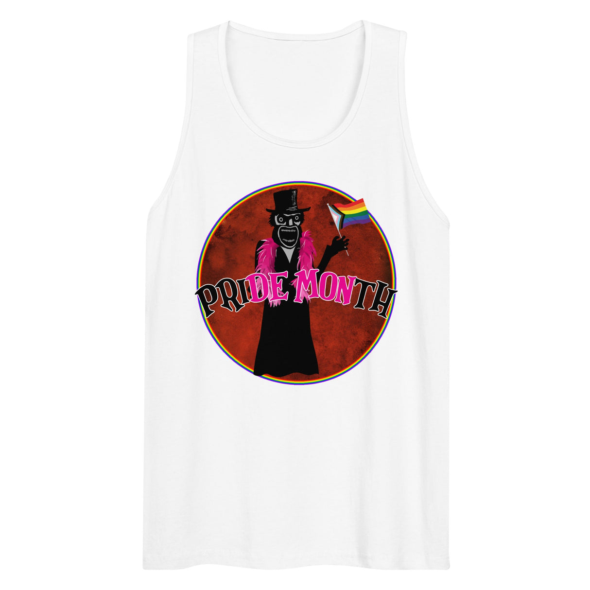 Pride Month Demon (Tank Top)-Tank Top-Swish Embassy