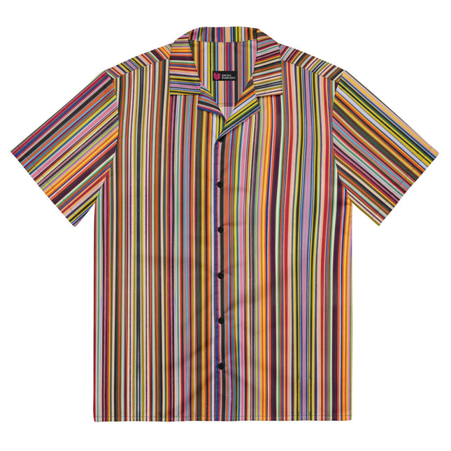 Pride Stripe (Button Shirt)-Button Shirt-Swish Embassy