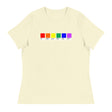 Pride Swatches (Women's Relaxed T-Shirt)-Women's T-Shirts-Swish Embassy