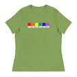 Pride Swatches (Women's Relaxed T-Shirt)-Women's T-Shirts-Swish Embassy