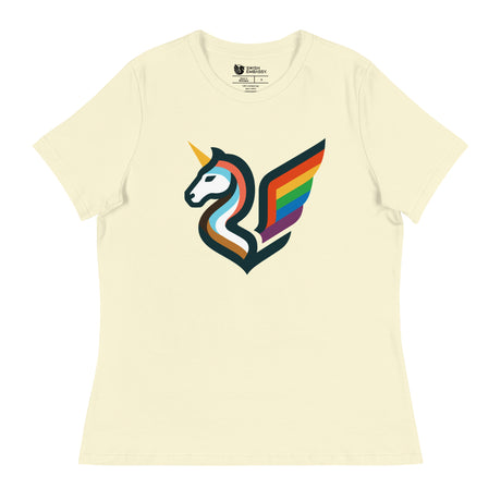 Pride Swishmark (Women's Relaxed T-Shirt)-Women's T-Shirts-Swish Embassy