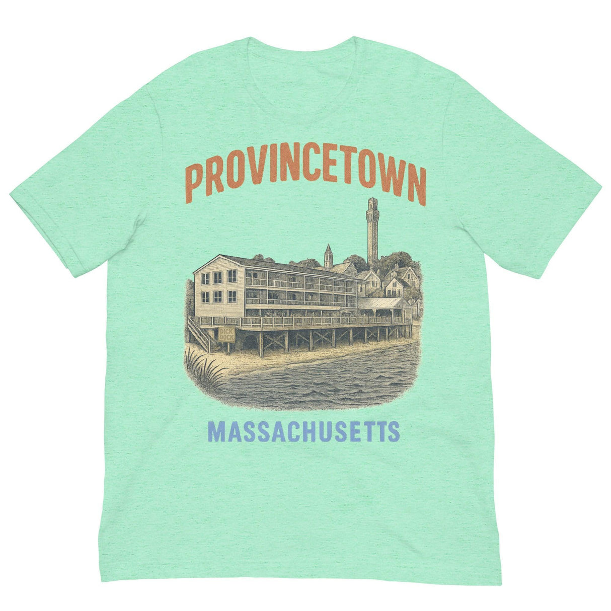 Provincetown Seaside-T-Shirts-Swish Embassy