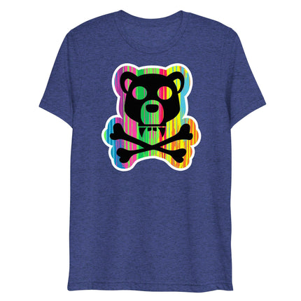 Psycho Bear (Triblend)-Triblend T-Shirt-Swish Embassy