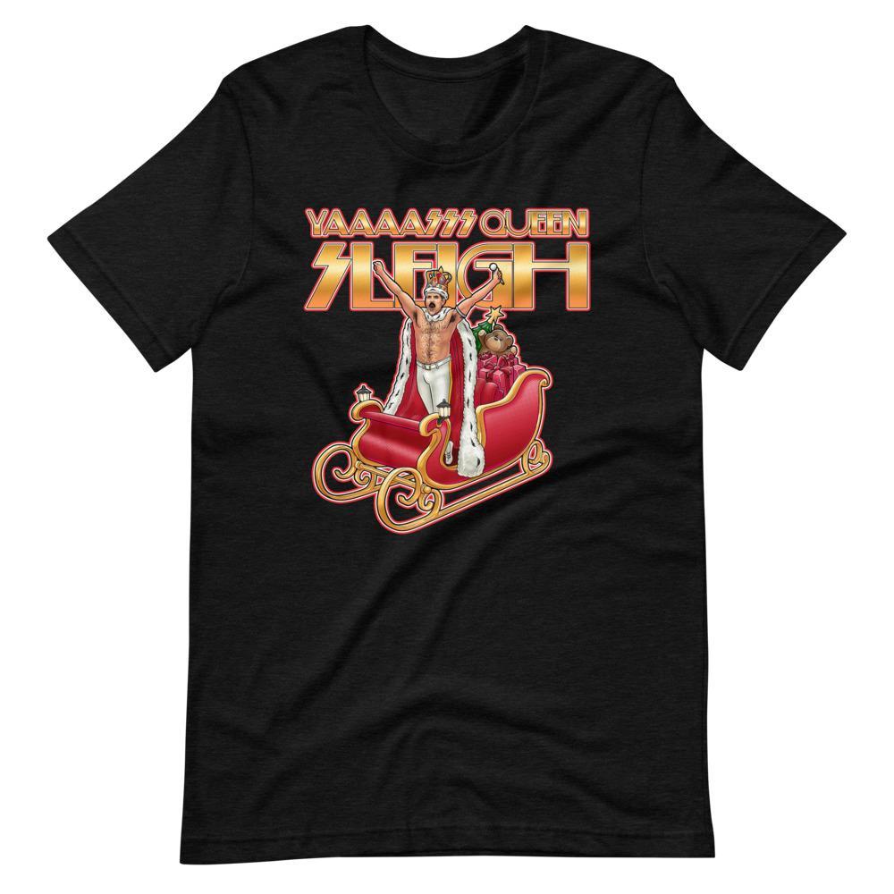 Queen Sleigh-Christmas T-Shirts-Swish Embassy