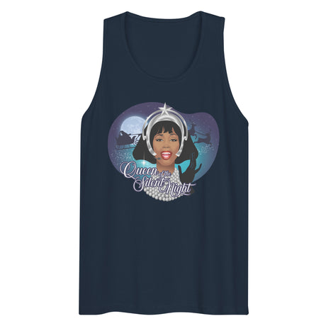 Queen of the Silent Night (Tank top)-Christmas Tank Tops-Swish Embassy