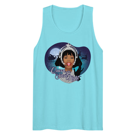 Queen of the Silent Night (Tank top)-Christmas Tank Tops-Swish Embassy