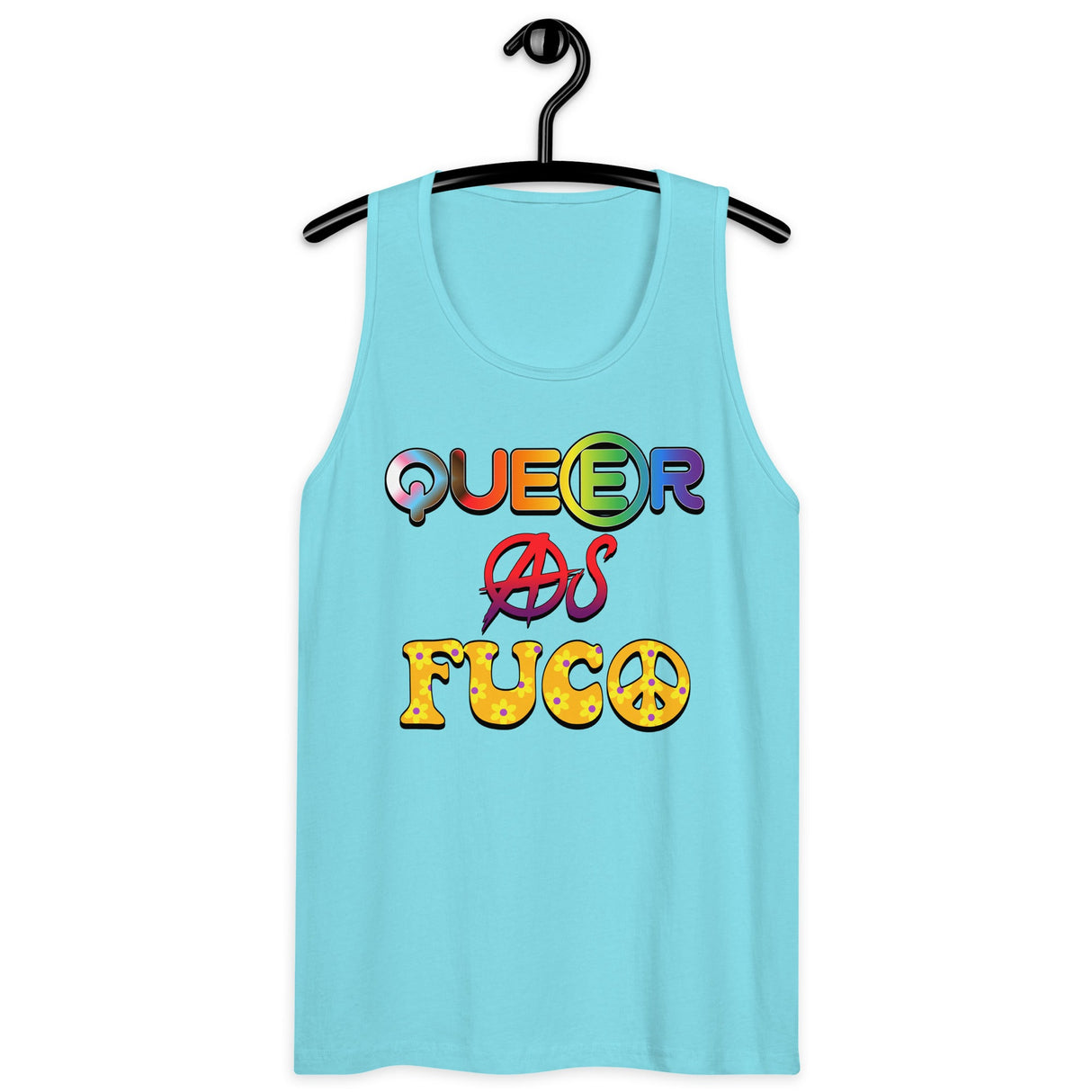 Queer AF (Tank Top)-Tank Top-Swish Embassy