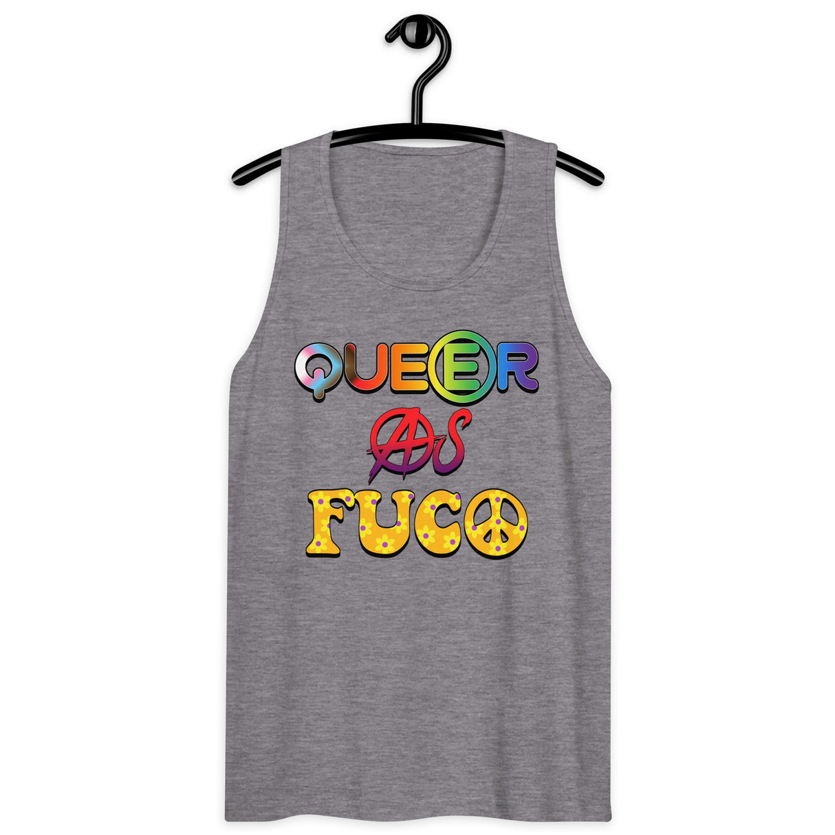 Queer AF (Tank Top)-Tank Top-Swish Embassy