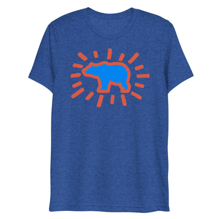 Radient Bear (Triblend)-Triblend T-Shirt-Swish Embassy