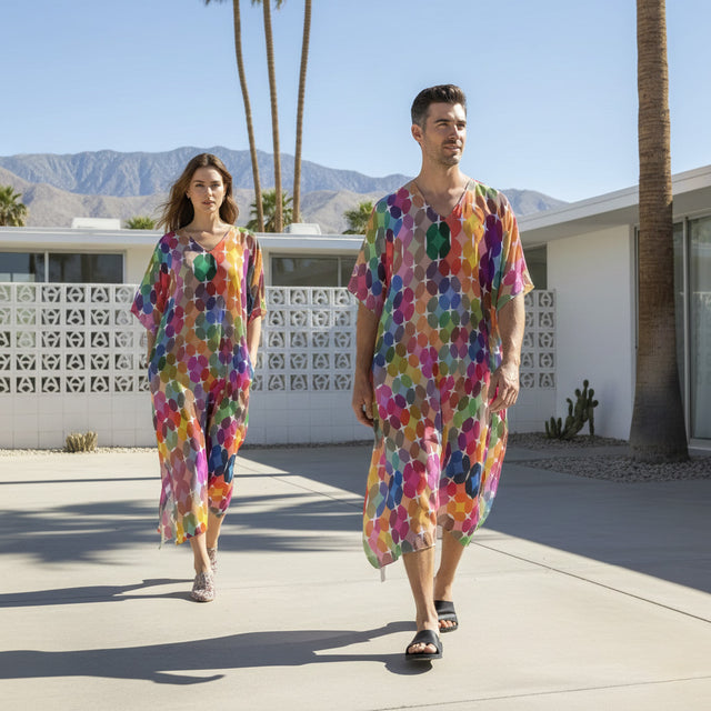 Rainbow Star (Kaftan)-Kaftan-Swish Embassy