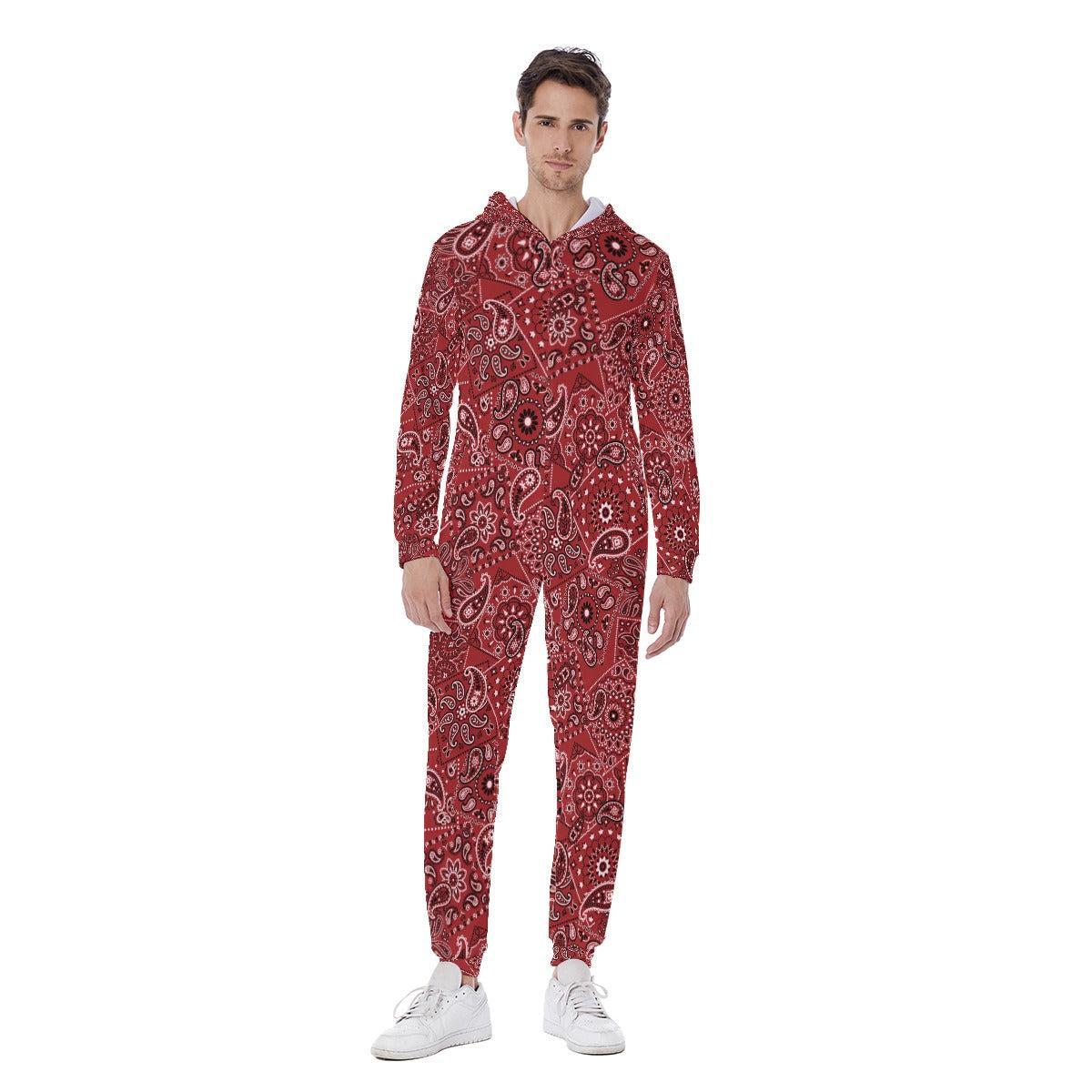 Red Hanky (AOP Union Suit)-AOP Union Suit-Swish Embassy